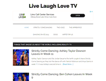 Tablet Screenshot of livelaughlovetv.com